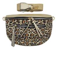 GRAND SAC BANANE LÉOPARD